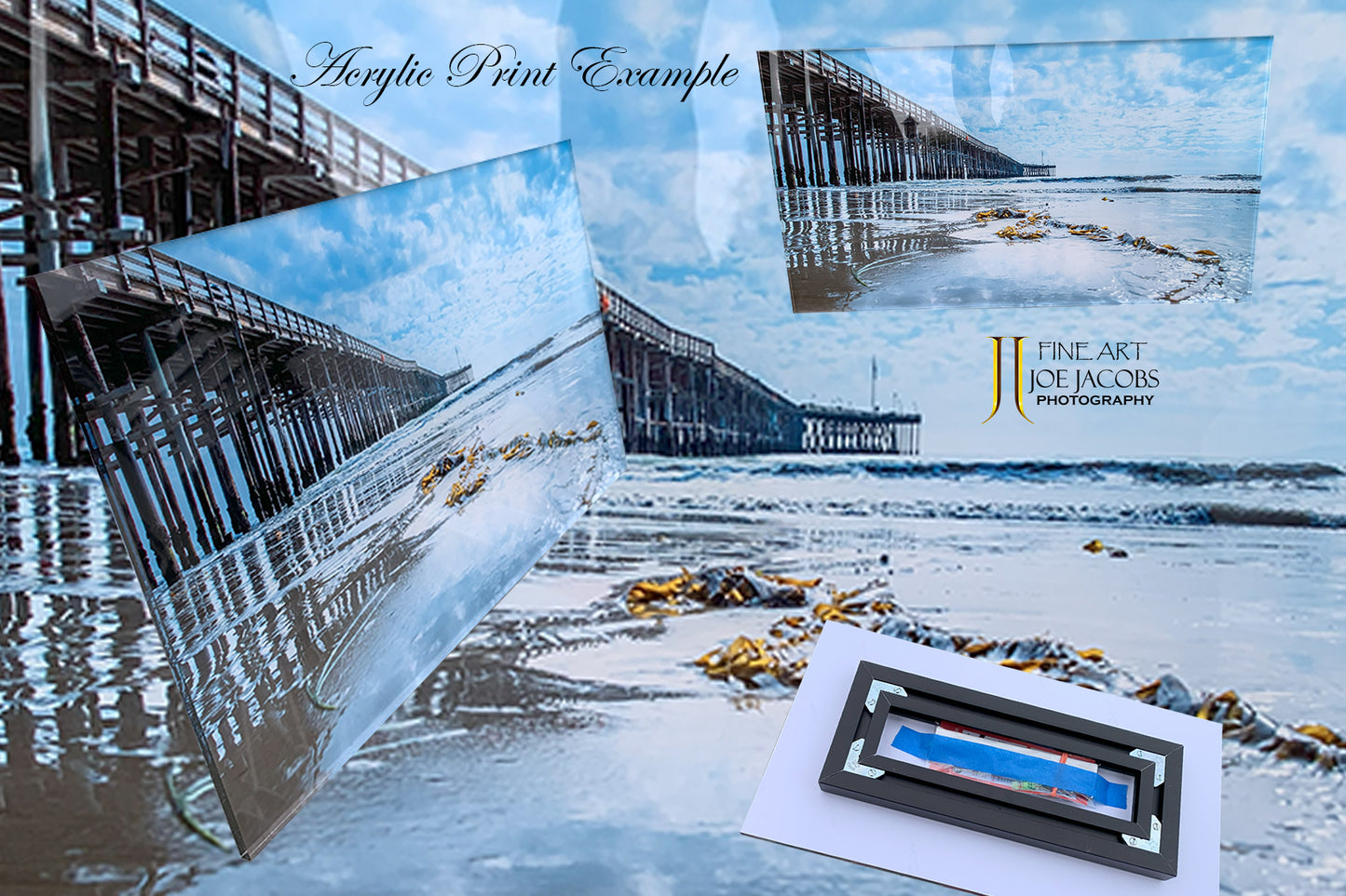 E. Ventura Pier, CA, 2: The Amazing Cali Coast-Acrylic Prints