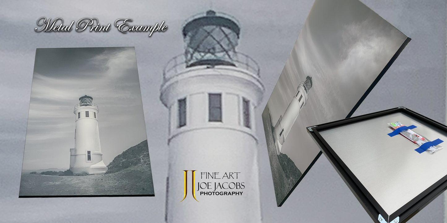 F.  Anacapa Island Lighthouse, Channel Islands of California-Metal Prints